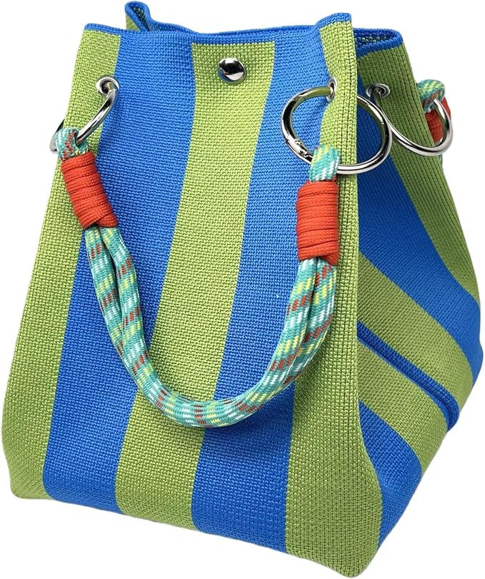 Mini Knit Bucket Bag
