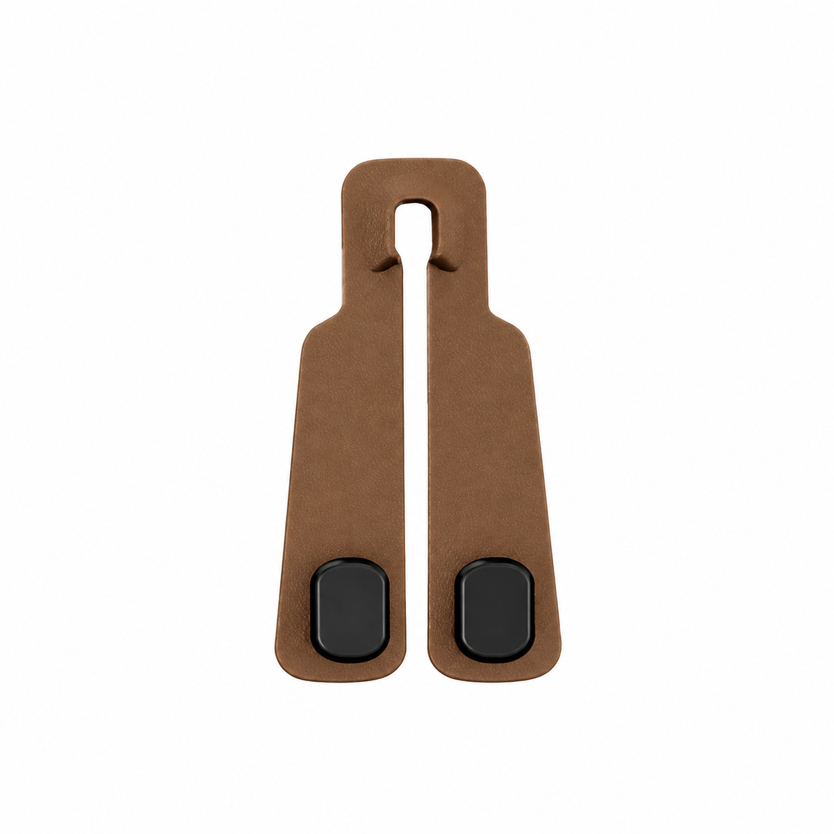 leather-strap car headrest hook