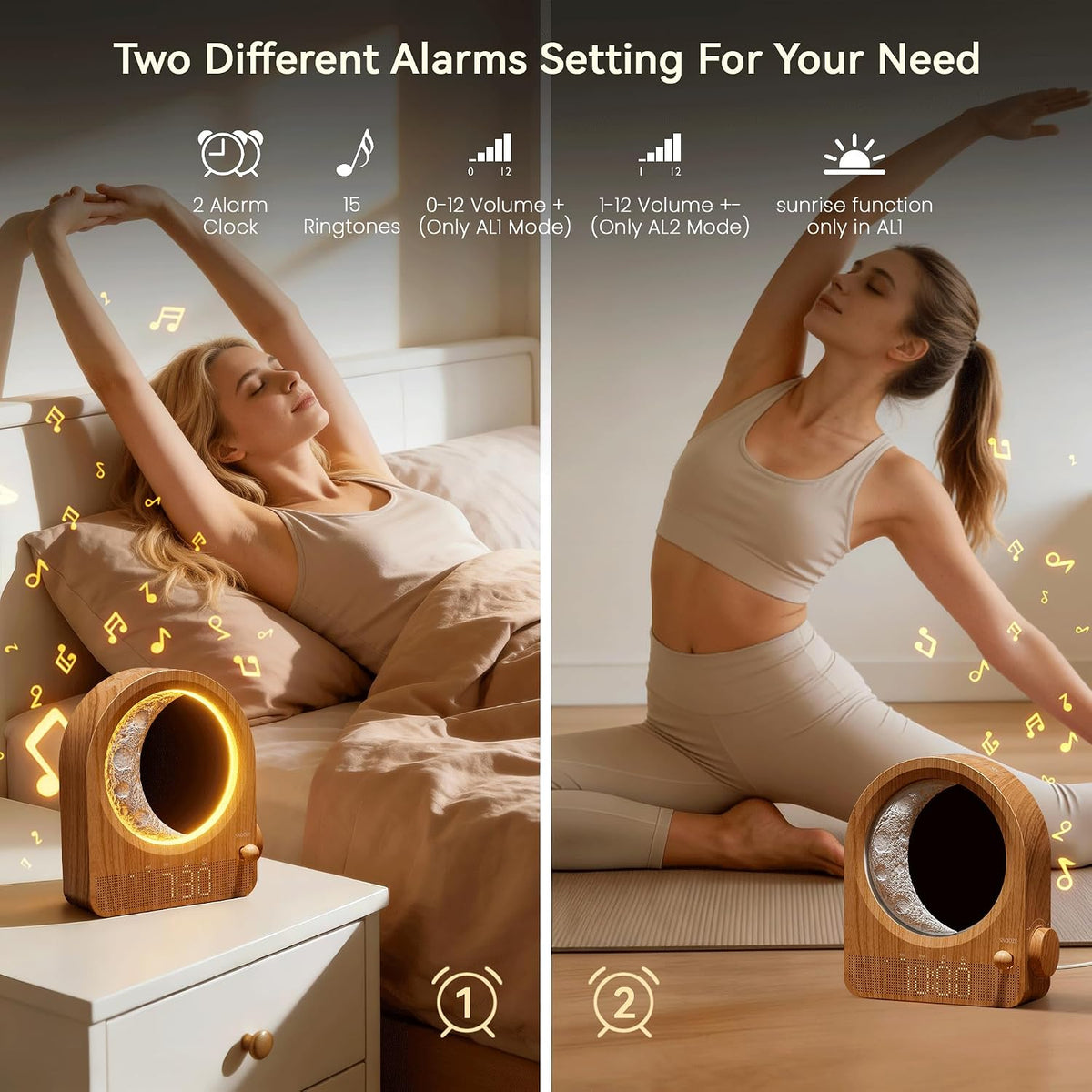 Sunrise Alarm Clock & Wake-Up Light