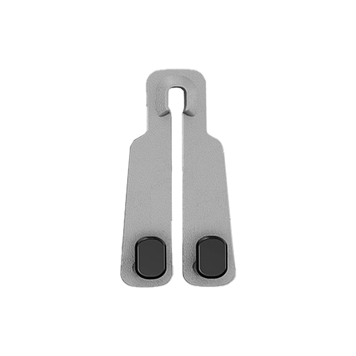 leather-strap car headrest hook